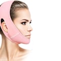 Miniatyrbillede 2 af 5: V-Line Lifting Maske - Ansigtsstrammende Bånd - Dobbelt Hages Reducer - Ansigtsløftende Bælte - V-Formet Strammende Maske