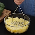 Miniatyrbillede 5 af 5: Kartoffelmoser Sæt i Rustfrit Stål - Perfekt til Avocado, Moste Kartofler, Bønner & Mere