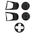 Miniatyrbilde 8 av 8: 5 i 1 tommelpinnegrep-nøkkelhette joystick-deksel L2 R2-avtrekkerforlenger for PS5-kontroller Rouge