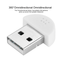 Pikkukuva 7 / 8: Kannettava USB Mini Studio puhemikrofoni Äänentallennus MIC-sovitin tietokoneeseen PC Valkoinen