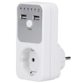 Miniatyrbilde 3 av 8: 180~260V USB Smart Digital Nedtellingstimer Sokkel for Datamaskin Telefonlader