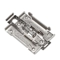 Miniatyrbilde 4 av 5: 4x DIN-skinne monteringsbrakett utstyrsstativ G3ne G3na elektrisk for SSR R99-12 finner