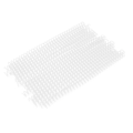 Miniatyrbild 1 av 8: 20st 30 Hål LösE blad Plastbindningsring Fjäder Spiralringar för A4-papper 11mm vit