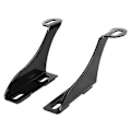 Miniatyrbillede 3 af 3: Front Hood Cornor A-stolpe Aluminium Legering LED Lysbjælke Monteringsbeslag Passer til Ford F150 0