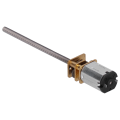 Miniatyrbild 8 av 8: DC6V växelmotor 60 varv/min hög torsion M3x55mm utgång lång axel Hastighetsminskning för robotar