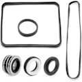 Miniatyrbild 1 av 5: Poolpumpspackning Tätnings O-ring, Poolpumps O-ring Tätningsreparationssats, Pooltillbehör Packning Tätningsverktyg O-ring Ombyggnadsreparationssats