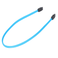Pikkukuva 3 / 8: SATA-kaapeli SATA3.0 SSD 8-nastainen tiedonsiirto 6Gbps 7P klipseillä Color Net Wire Tarvikkeet Sininen (suora pää)