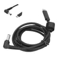Miniatyrbillede 8 af 8: Type-C til DC 6.0x0.6MM han strømstik adapterkabel hurtigopladningskabel til bærbar computer