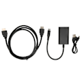 Miniatyrbillede 1 af 8: HD Multimedia Interface-konverter 1080P 4:3 16:9 billedformat Plug and Play-spilkonsollopskalerer til Sega Saturn