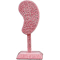 Miniatyrbild 1 av 5: Mode Öronformad Örhängesdisplay Mikrofiber Örhängeshållare Öronklämma Stiftörhänge Displayställ Rosa