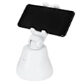 Miniatyrbilde 8 av 8: 360 graders roterende kulehode Smart Face Object Tracking Telefon Kamera Brakett Holder for Live Streaming Hvit