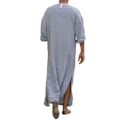 Miniatyrbillede 3 af 3: Arabisk muslimsk mænds casual mellemøstlige Thobe Kaftan Robe XL Lysegrå