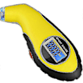 Miniatyrbild 1 av 5: Däcktrycksmätare, Digital Däcktrycksmätare, Cykeldäcktrycksmätare, Däcktrycksmätare, Cykeltrycksmätare (gul)