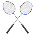 Pikkukuva 2 / 8: 2 kpl Badmintonsulkapallomailaa Hiiliseos Ultrakevyt Urheiluväline Harjoitteluun Kilpailuun
