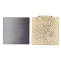 Miniatyrbild 3 av 8: 3D Dubbelutskriftssäng 220x220mm Kolfiber Stil PET Texturerad PEI Fjäderstålplåt med Mjuk Magnetism för Anet A8 A6
