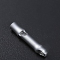 Miniatyrbild 4 av 4: Enkel rörvisselpipa i aluminiumlegering, metall, explosionssäker räddningsutrustning, utomhusäventyr, överlevnad, högfrekvent nöd-visselpipa