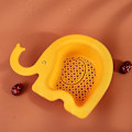 Miniatyrbild 5 av 5: Elefant Köksvask Sil: Multifunktionell Avloppshylla med Disksvamp