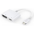 Pikkukuva 1 / 5: HDMI-sovitin, HDMI-sovitin yhteensopiva iPhonen 1080p Lightning Digital AV -sovittimen kanssa