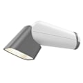 Miniatyrbillede 4 af 8: LED-læselampe ABS USB 90 graders foldbar 4000K 3-trins dæmpbar øjenbeskyttelse skrivebordslampe til soveværelse, arbejdsværelse, sovesal, kontor, grå