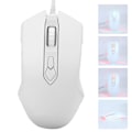 Miniatyrbilde 8 av 8: AJAZZ kablet mus USB RGB stasjonær bærbar spill justerbar DPI datamaskin tilbehør AJ52AJ52 Athletic White