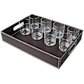 Miniatyrbilde 1 av 4: 2025, skinnbrett serveringsbrett kelnerbrett serveringsfat