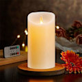 Miniatyrbilde 2 av 5: LED-lys, flimrende flammeløse lys, oppladbart lys, 12,5 cm