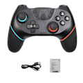 Pikkukuva 1 / 8: Langaton peliohjain 6 akselia ergonominen herkkä ladattava Bluetooth-peliohjain Switch Pro PC-peleihin sininen punainen
