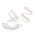 Miniatyrbilde 2 av 8: LED sminkespeil lys Justerbar lysstyrke USB plugg inn DIY speilstrip lyspære 2 strenger (6 stk lysbrikker)