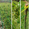 Miniatyrbillede 3 af 3: Robust klatreplante net, 1,8 * 0,9 meter, stærk støtte til grøntsager, blomster, klematis, agurker, tomater, bælgplanter, vinstokke