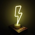 Pikkukuva 1 / 5: Sööt Neonkyltti Teini-Tytön Huoneeseen - USB/Paristokäyttöiset LED-Valot (Lämmin Valkoinen)