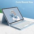 Miniatyrbilde 4 av 5: Etui til iPad 10. generasjon 2022 10.9\" Tastatur (Lys Rosa)