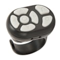 Miniatyrbillede 6 af 8: Fjernbetjening Scrolling Ring Bluetooth 5.3 APP Sidevender Kamera Lukker Fjernbetjening Selfie Knap Clicker med Opladningsetui til Mobiltelefon Sort