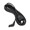 Pikkukuva 5 / 8: EU-pistokkeen uros IEC320 C7 naaraskaapeliin PVC-kuori vedenpitävä palosuojattu power EU Plug 100-250V 16,4ft