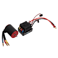 Miniatyrbilde 8 av 8: Vanntett børsteløs motor 80A 3650 2300kv Vanntett børsteløs ESC med 4mm bananplugg for 1/8 1/10 RC-bil