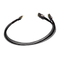 Miniatyrbild 5 av 8: Mini SAS-kabel 12 Gbps snabb överföring SATA/ATA-gränssnitt 0,5 m längd SFF8654 8I till 2xSFF8087-kabel