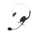 Miniatyrbild 5 av 7: Call Center Headset Mono Noise Canceling Dubbel 3,5 mm plugg Computer On Ear-hörlurar för onlinekurser Call Centers