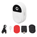 Pikkukuva 1 / 8: Langaton ovikellokamera Smart Security Ultra kirkas laajakulma Wifi-video ovikellokamera 1000mAh akku valkoinen
