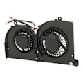 Miniatyrbild 6 av 8: CPU GPU-fläktbyte för MSI GS75 P75 MS 17G1 MS 17G2 BS5005HS U3I BS5005HS U3J DC 5V 0.5A 4-stifts bärbar dator kylfläkt GPU-fläkt