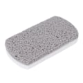 Miniatyrbillede 4 af 8: Fodsten af skumglas - Dobbeltsidet fjerner hård hud - Scrubber - Naturlig pedicure-fil - Eksfoliering til fødder - Grå/hvid