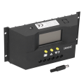 Miniatyrbillede 4 af 8: PWM Intelligent Solar Controller Photovoltaic Power Generation Solar Charge Controller 12V/24V30A