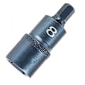 Miniatyrbillede 2 af 8: Socket Bit Hex 1/2in Interface Quick Wrench S2 Legeret stål Blåning Håndværktøj HardwareH8