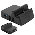 Pikkukuva 8 / 8: Mini USB3.0 LAN TypeC HDMI -videokytkentämonitoiminen lataustelakka Switchille
