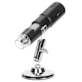 Miniatyrbillede 8 af 8: Trådløst digitalt mikroskop 50X til 1000X USB Mini sort håndholdt mikroskop med 8 LED-lys til pc-tablets Laptops