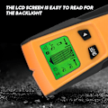 Pikkukuva 2 / 6: 3 in 1 Live Wire Detector Stud Wood Wall Center Scanner Finder Metal AC Tool Kit