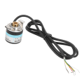 Miniatyrbillede 1 af 8: ABZ Encoder Incremental 3-faset halv hul aksel 6 mm motorreduktionsudstyr DC524V(C38S6G5360ZG24N)