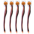 Miniatyrbilde 1 av 8: 5 stk Fargerike hårforlengelser Stilig dekorativt Halloween-tilbehør for barn, jente, kvinne, gresskar