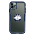Miniatyrbild 1 av 8: Transparent stöttålig telefonfodral med magnetisk hållare ringfodral för IOS 11Pro MaxMörkblå för IOS 11Pro Max（6,5 tum）