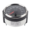 Pikkukuva 8 / 8: 85mm nopeusmittari LCD säädettävä vedenpitävä 220KM/H 12V/24V autolle, kuorma-autolle, veneelle, moottorille
