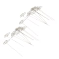 Miniatyrbillede 3 af 8: 20 stk. bordkortholder unikt design holdbart premium metal antioxidation Bred applikations navnekort klips