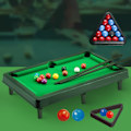 Miniatyrbillede 6 af 8: Interaktivt mini poolbord spil sæt til skrivebordsdekoration